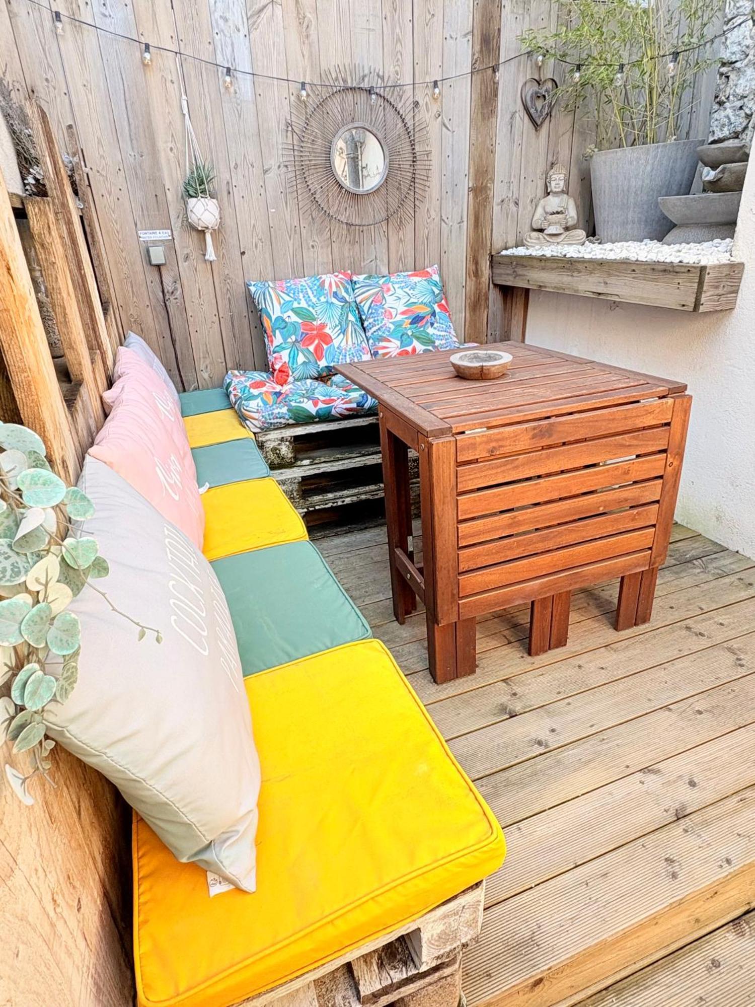 Le Patio De Provence En Avignon - Hypercentre, Clim, Wifi, Calme Apartment Bagian luar foto