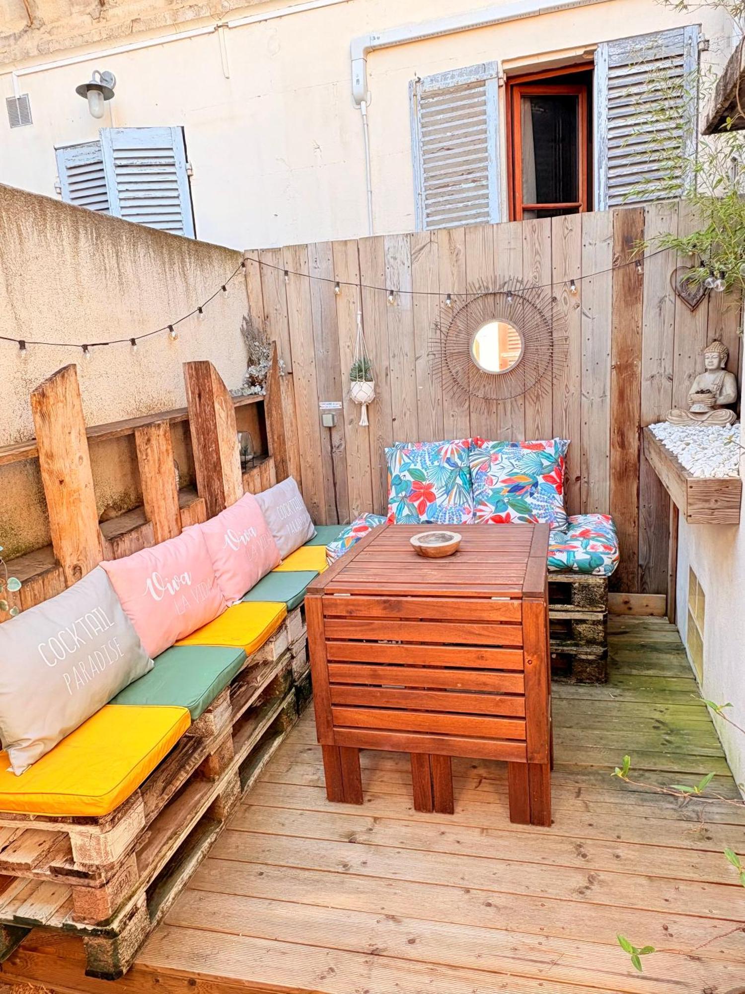 Le Patio De Provence En Avignon - Hypercentre, Clim, Wifi, Calme Apartment Bagian luar foto